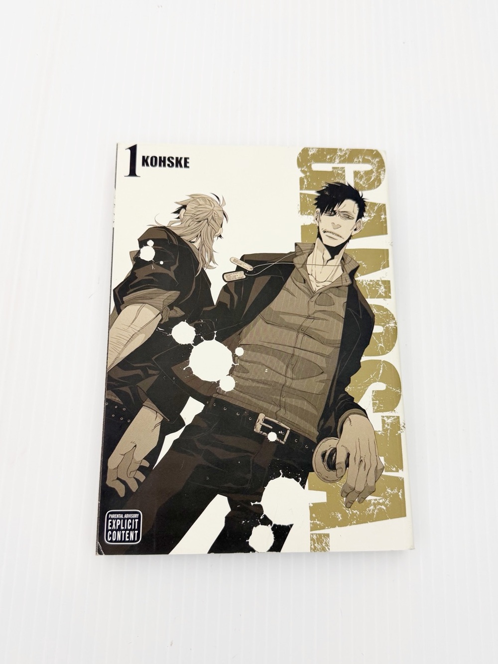 Gangsta Volume 1 Manga Anime Paperback Book Kohske